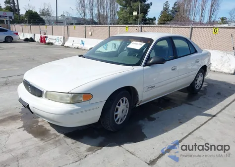 2001 Buick Century Custom z USA, uszkodzony, nr VIN 2G4WS52J211130550